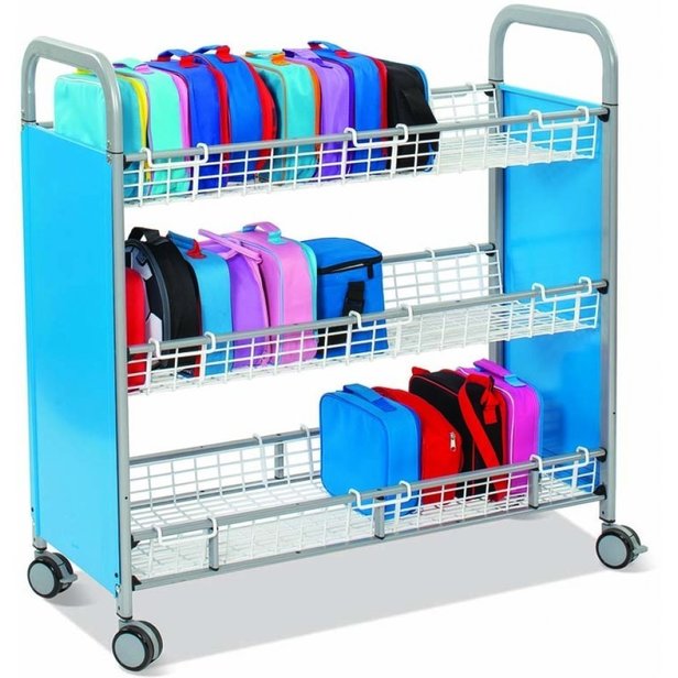 Supporting image for Y203480 - Lunchbox Trolley - Cyan