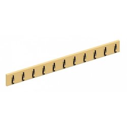 Supporting image for Fitted Single Coat Rail - 11 Hooks