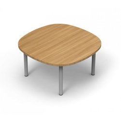 Supporting image for Colorado Squircle Coffee Table - Pole Legs - W600