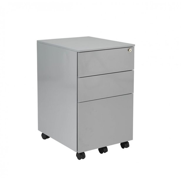 Supporting image for 3 Drawer Steel Mobile Pedestal