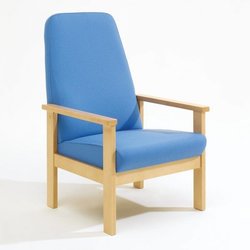 Supporting image for Meridian High Back Beech Arm Chair