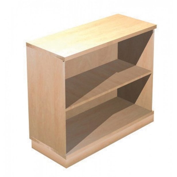 Supporting image for Alpine Essentials 2 Shelf Open Bookcase - W1000