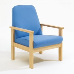 Supporting image for Meridian Medium Back Beech Arm Chair