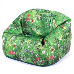 Supporting image for Nature Print Bean Bag - Summer Meadow