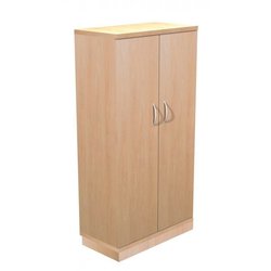 Supporting image for Alpine Essentials 4 Shelf Cupboard with Double Doors - W800