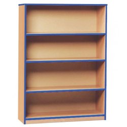 Supporting image for Y15214 - Medium Bookcase Storage Unit - Blue Edge
