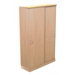 Supporting image for Alpine Essentials 5 Shelf Sliding Door Cupboard - W1200