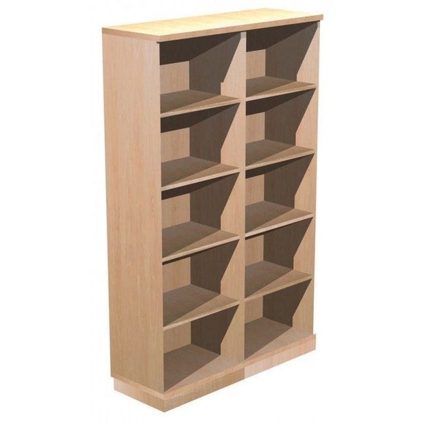 Supporting image for Alpine Essentials 5 Shelf Open Bookcase - W1200