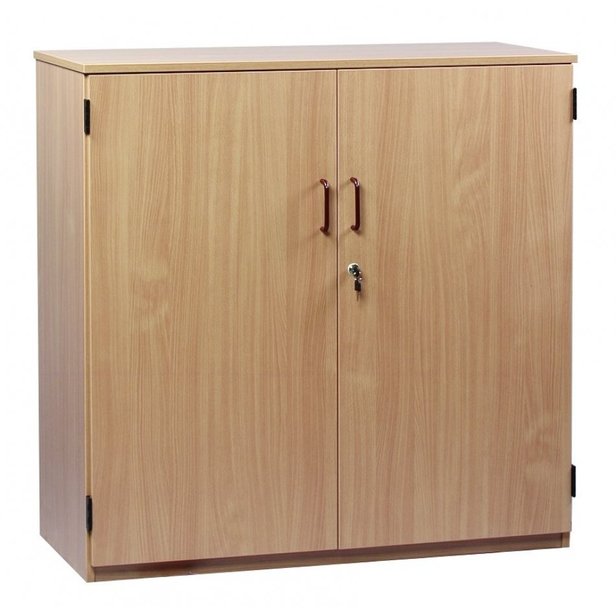 Supporting image for Y200073 - Cupboard, H1000mm - WHITE