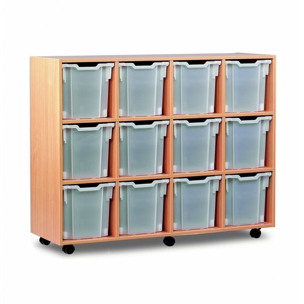 Supporting image for Y203065 - 12 Jumbo Unit - Mobile - No Doors - MAPLE