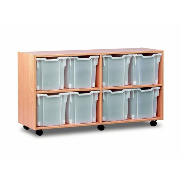 Supporting image for Y203068 - 8 Jumbo Unit - Mobile - No Doors - MAPLE