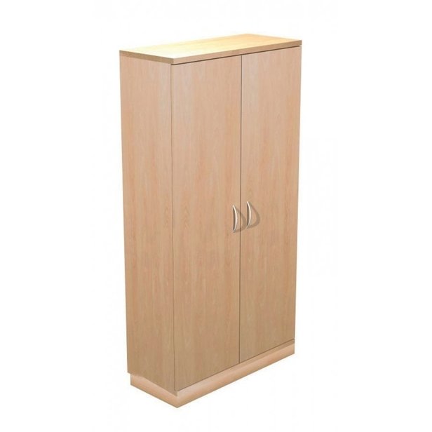 Supporting image for Alpine Essentials 5 Shelf Cupboard with Double Doors - W1000