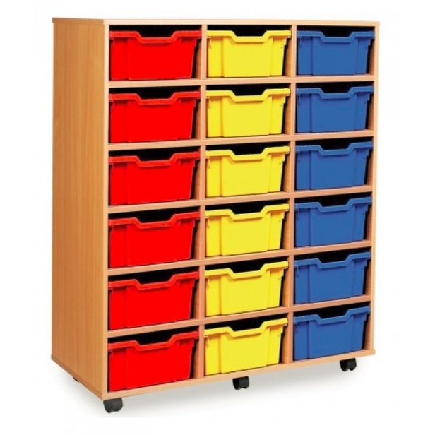 Supporting image for 18 Deep Tray Mobile Storage Unit