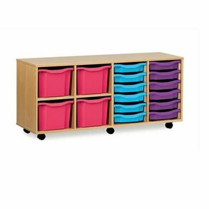Supporting image for 10 Tray Low Variety Storage Unit - Mobile & Static options