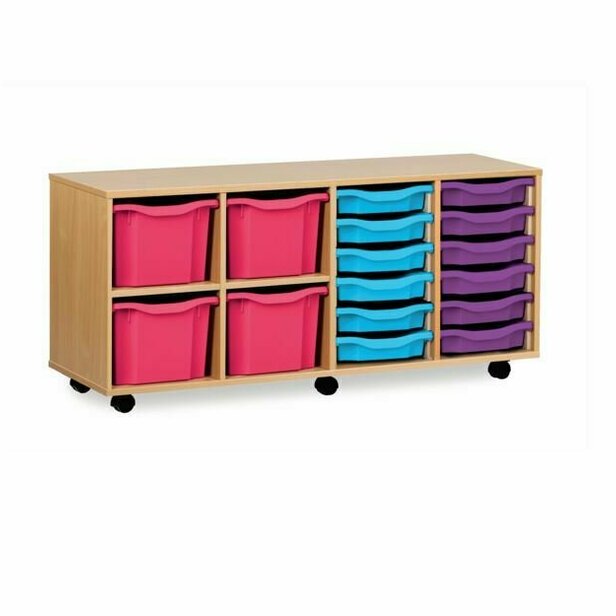 Supporting image for 10 Tray Low Variety Storage Unit - Mobile & Static options