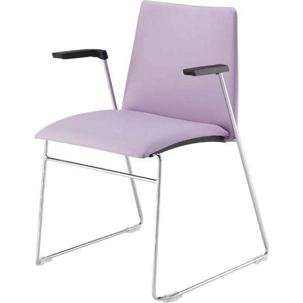 Supporting image for Vogue Conference Chair -skid base with arms
