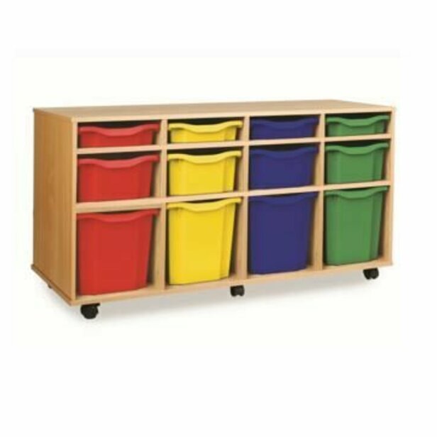 Supporting image for 12 Tray Variety Storage Unit - Mobile & Static Options