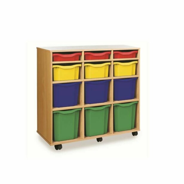 Supporting image for 12 Tray Variety Storage Unit - 3 Column