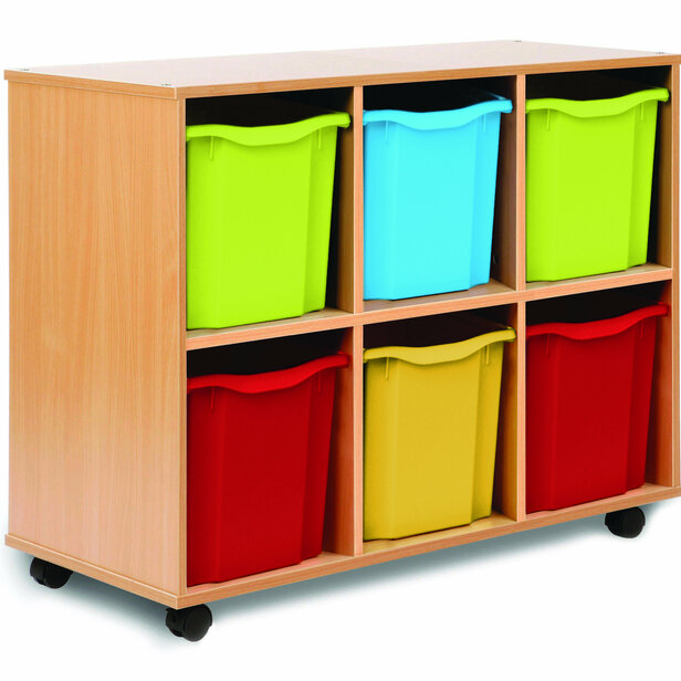 Supporting image for Allsorts 6 Jumbo Tray Storage Unit