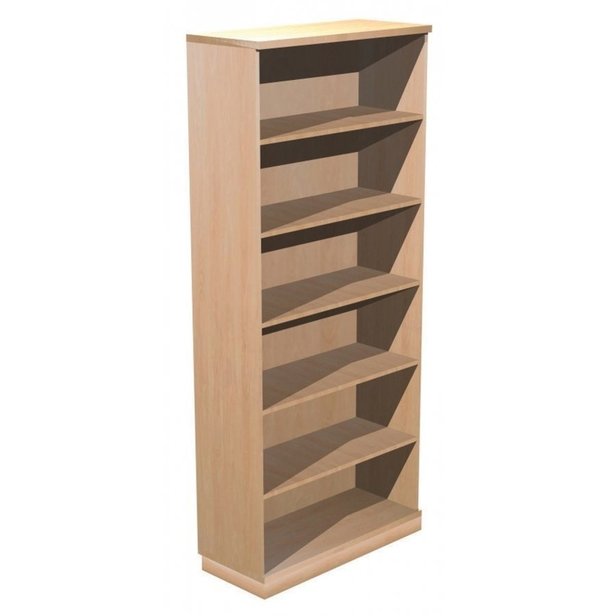 Supporting image for Alpine Essentials 6 Shelf Open Bookcase - W1000