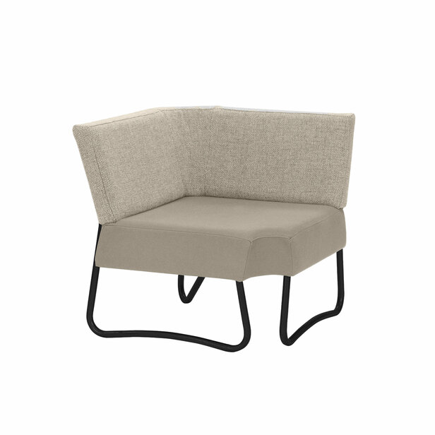 Supporting image for CITY 90 Degree Internal Corner Seat with Backrest