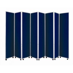 Supporting image for YCD127 - Concertina Mobile Room Dividers - H1200 - 7 Panel