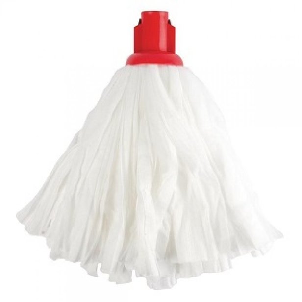 Supporting image for Big White Socket Mop Head Red PACK OF 10