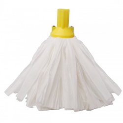 Supporting image for Big White Socket Mop Head Yellow PACK OF 10
