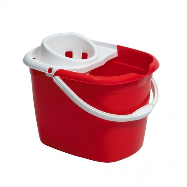 Supporting image for Red Mop Bucket With Wringer