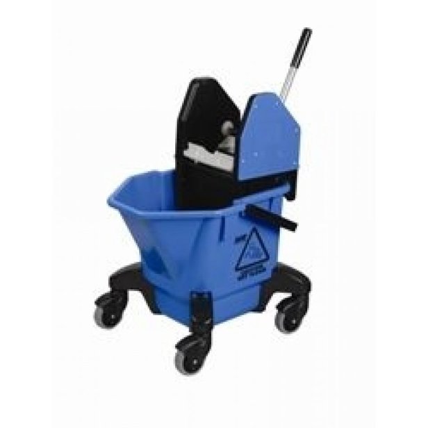 Supporting image for Blue Ladybug Kentucky Mop Bucket With Wringer