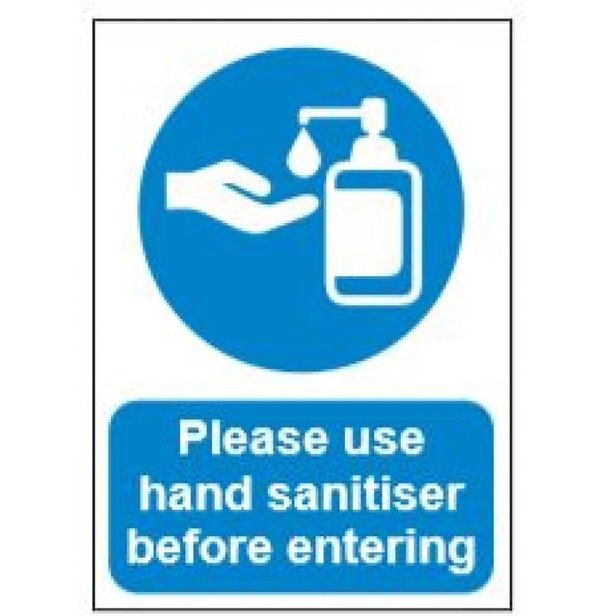 Supporting image for Health & Safety Sign - Sanitise