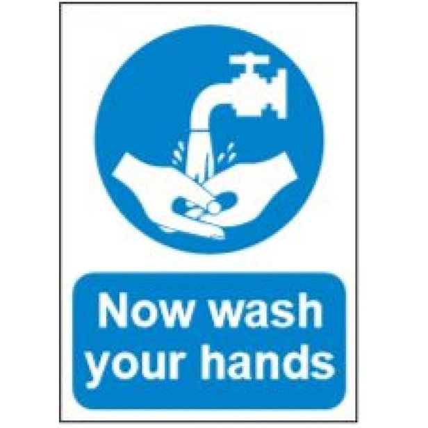 Supporting image for Health & Safety Sign - Wash Hands