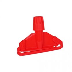 Supporting image for Kentucky Plastic Clip Mop Head - Red