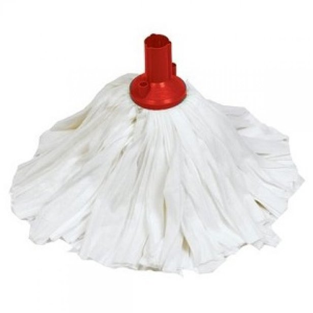 Supporting image for EXEL BIG WHITE SOCKET MOP -  HEAD RED