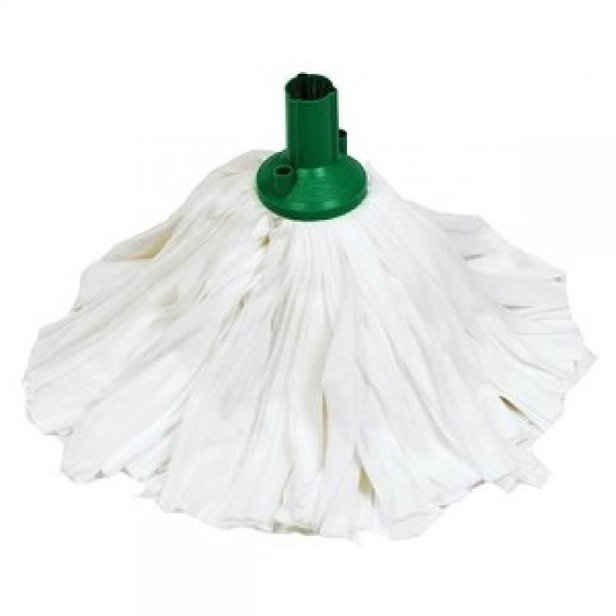 Supporting image for EXEL BIG WHITE SOCKET MOP - HEAD GREEN