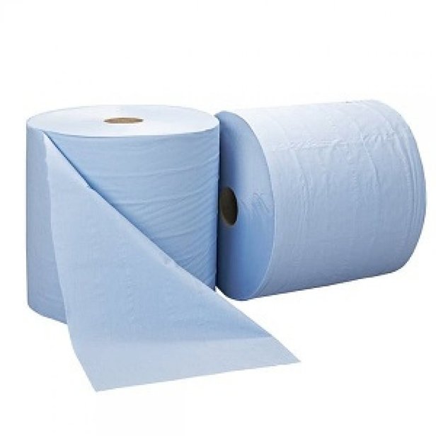 Supporting image for Oasis Forecourt Wiper XL Rolls Blue - Pack of 2
