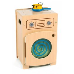 Supporting image for Creative! Role Play Washing Machine - Maple