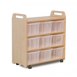 Supporting image for Creative! Mobile Tall Storage Unit - Tubs