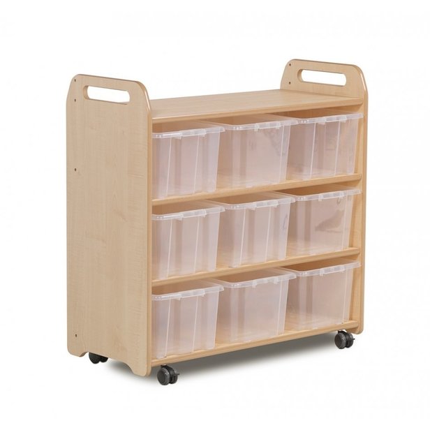 Supporting image for Creative! Mobile Tall Storage Unit - Tubs