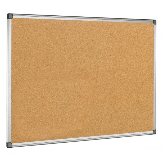 Supporting image for YCORKN1212 - Aluminium Framed Cork Noticeboard - W1200 x H1200