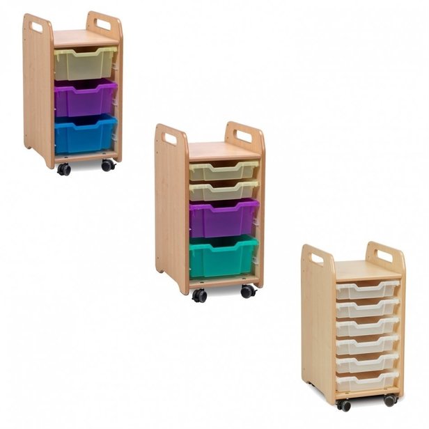 Supporting image for Creative! 1 Column Tray Storage Unit (730mm Height)