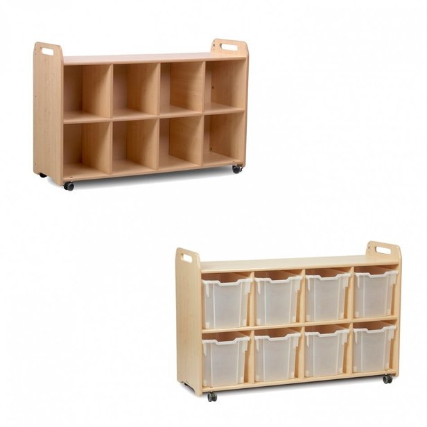 Supporting image for Creative! 4 Column Shelf Storage