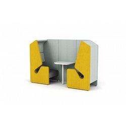 Supporting image for Convey 2 Seater Booth - Open top