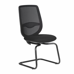 Supporting image for YBVC30 - Breathe Chair - Meeting Chair with adjustable lumbar pad