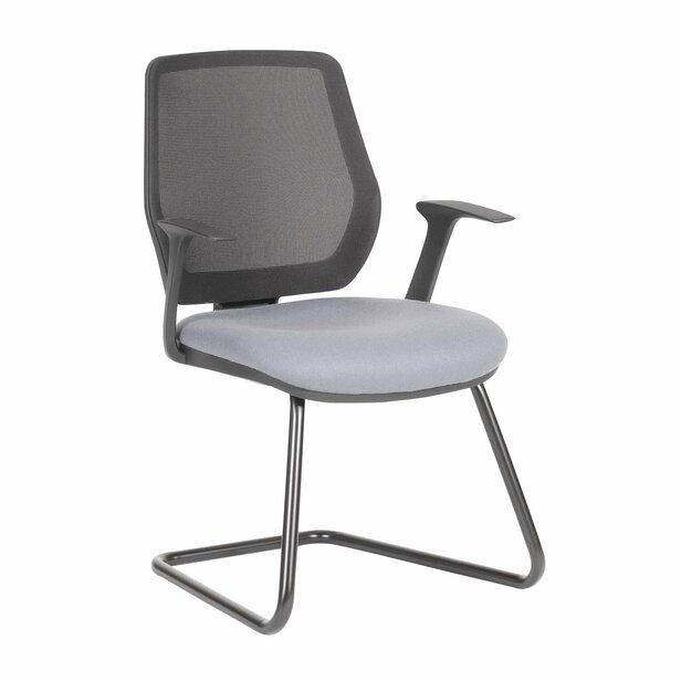 Supporting image for YBV50A - Breathe Chair - Cantilever Chair with Arms