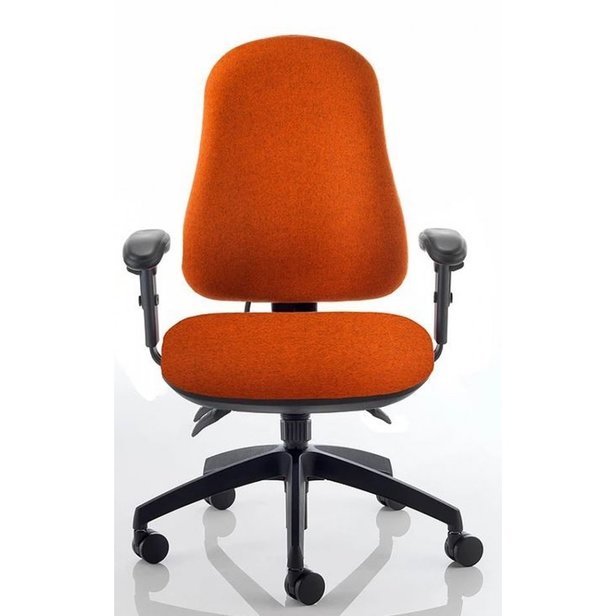Supporting image for Comfort Chair - Black base + Adjustable Arms