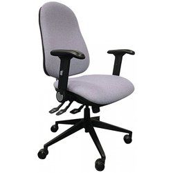 Supporting image for Comfort Chair - Black Base + Folding Arms