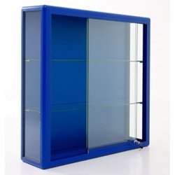 Supporting image for Wall Cabinet with Sliding Doors - Blue