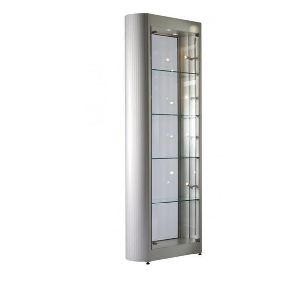 Supporting image for Tower Display case with hinged door