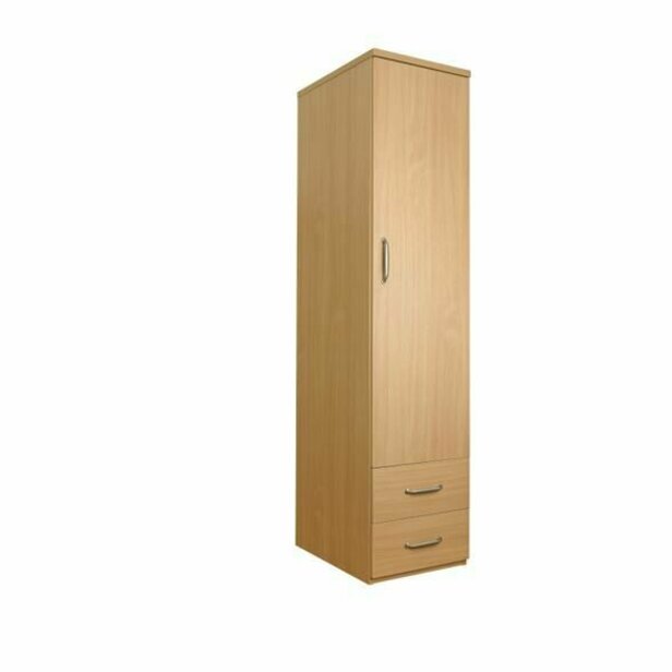 Supporting image for Wilmington Residential - Single Wardrobe with 2 drawers - D600